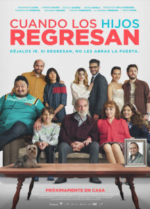 Póster de película Cuando los Hijos Regresan.