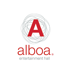 Logotipo de Alboa Entertainment.
